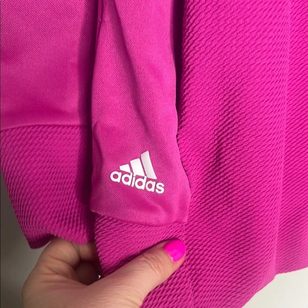 Adidas Women's Pink Jacket - Picture 3 of 4